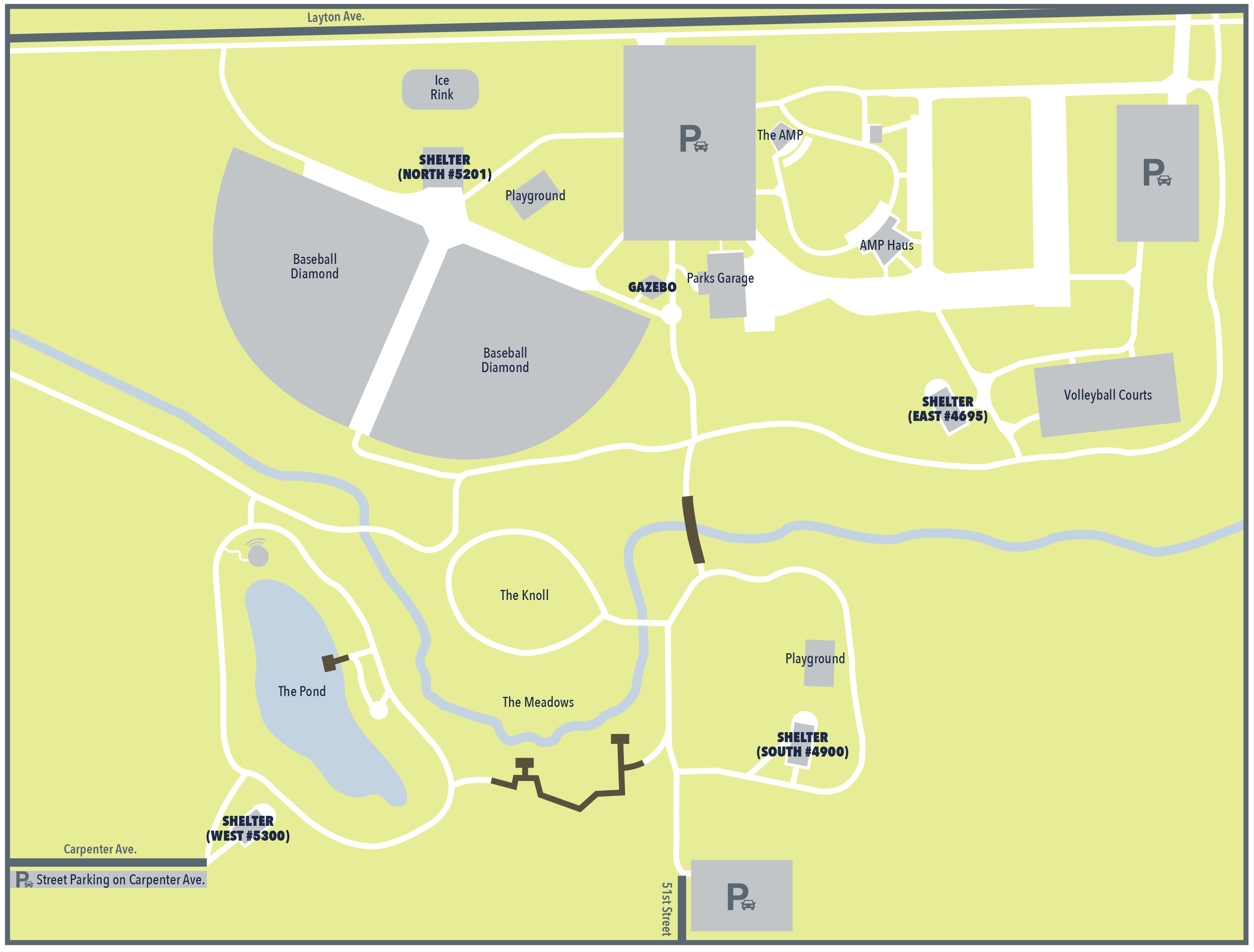 Konkel Park 2024 Rental Map