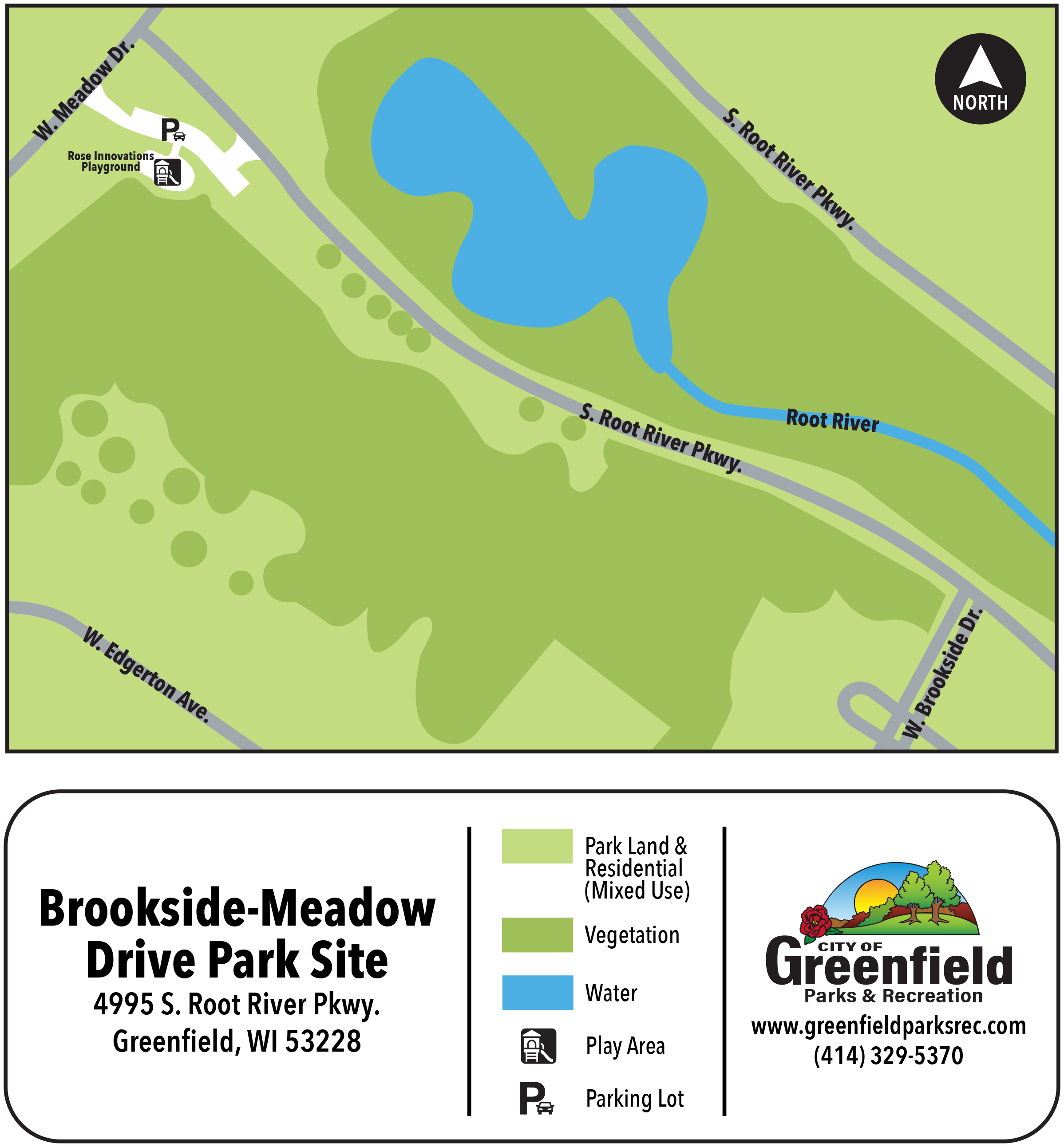 Brookside Meadow Park Map